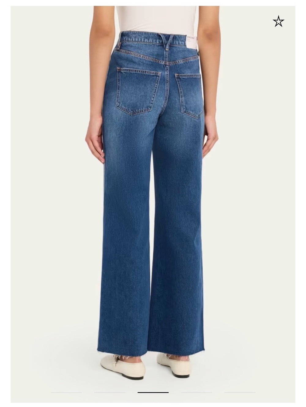 Like NEW $438 Veronica beard Taylor doble seamed jeans Sz 28 - Picture 4 of 7